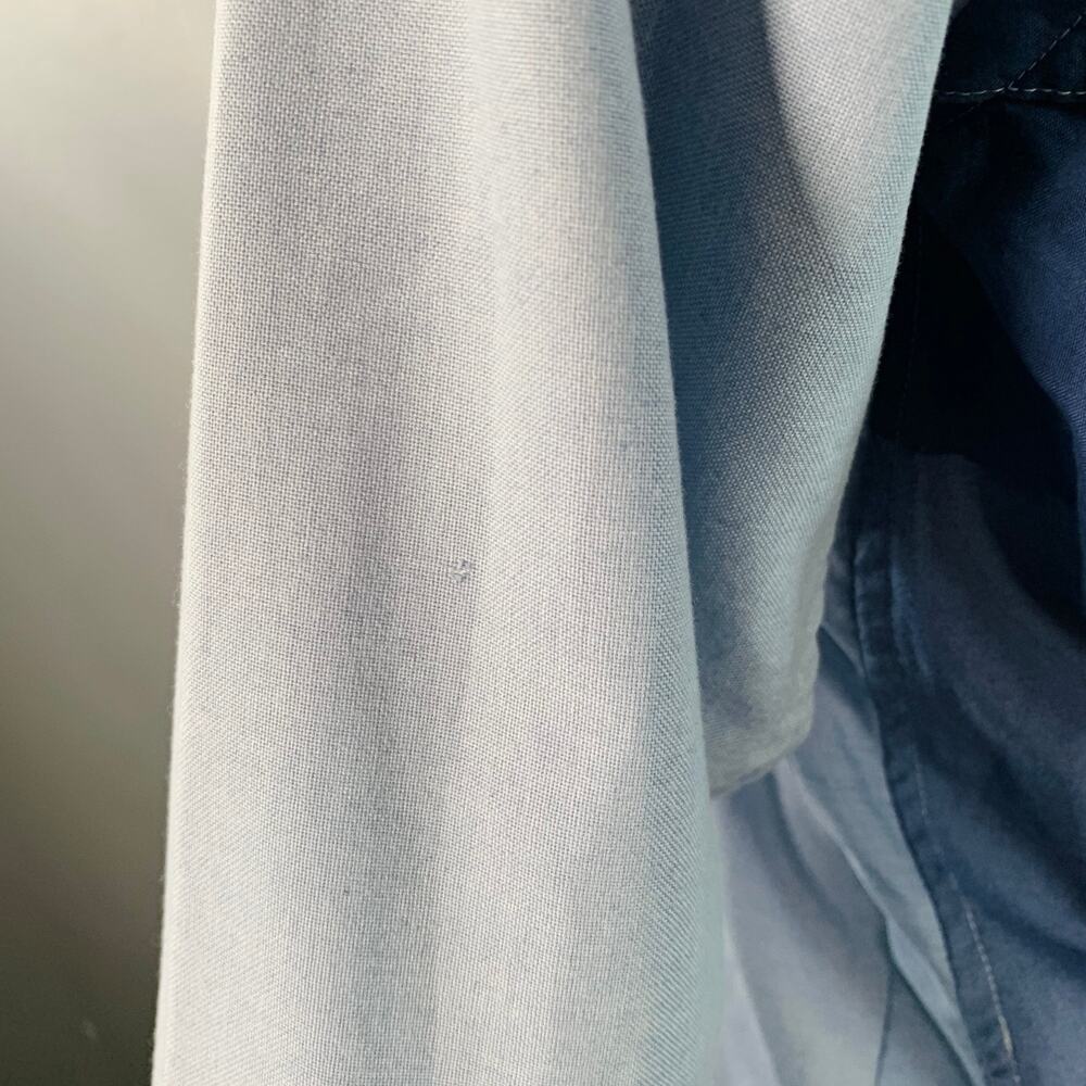 Needles L Blue Light Blue Patchwork Deconstructed… - image 7